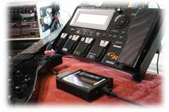 Roland GR-55 with BX-13-MICRO