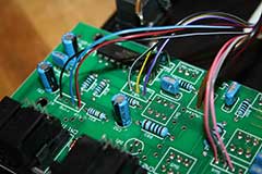 UX-20 Roland Guitar Synthesizer Splitter/Distributor Interior Photo UX-20 Roland Guitar Synthesizer Splitter/Distributor Interior Photo